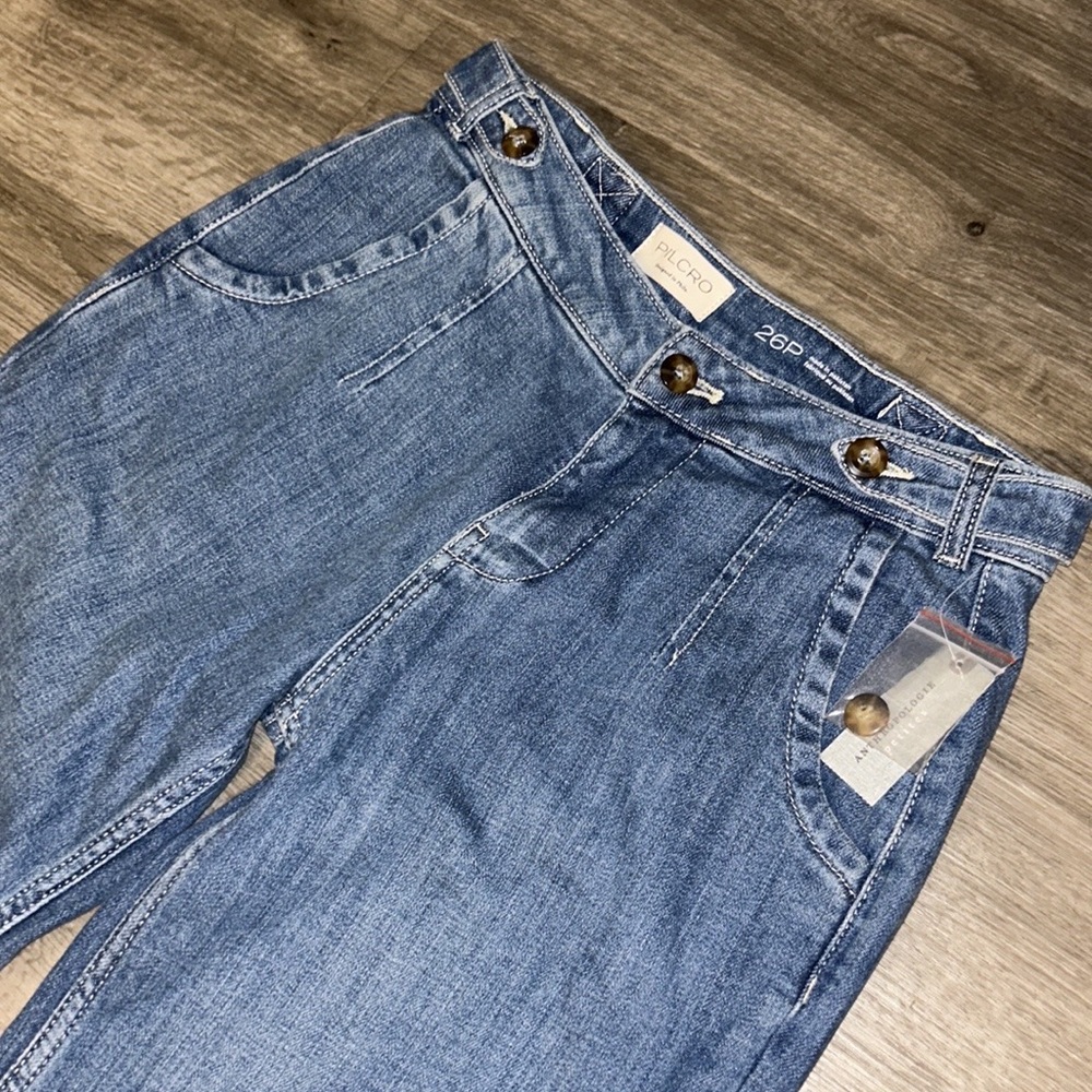 Pilcro Tower Flare Mid-Rise Jeans - Picture 10 of 10